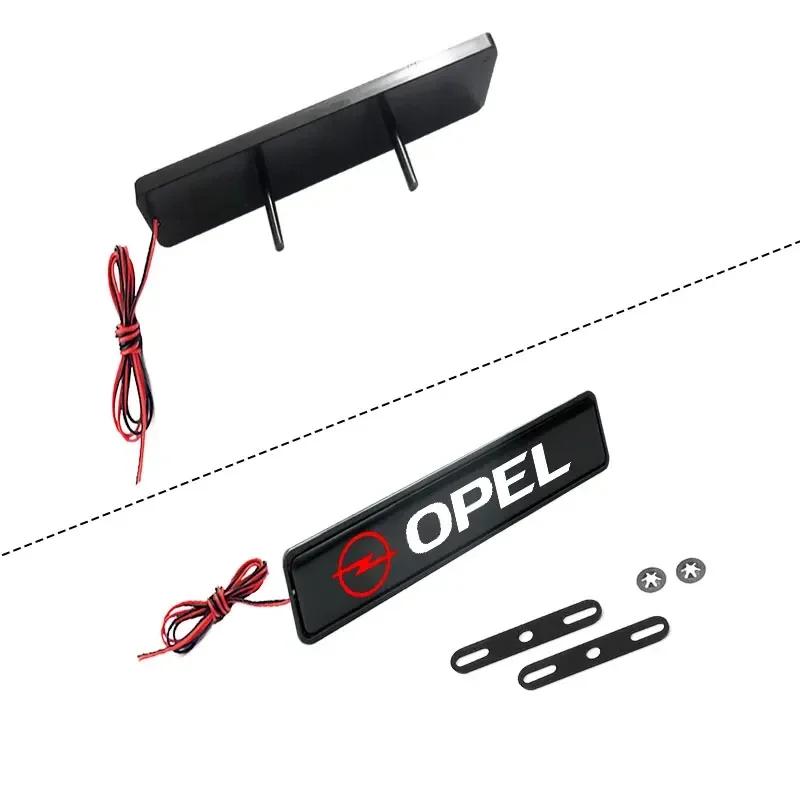 Car LED Mid-Net Clip Daytime Running Warning Light Auto For Opel Astra Antara Zafira Frontera Tigra Rocks Mokka-e Corsa Insignia Ig7