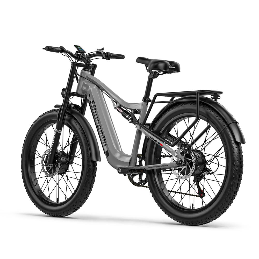 Shengmilo S600 All-Terrain Elektrofahrrad 2000W Doppelmotor 48V17.5AH 26 Zoll Offroad-Reifen Elektrofahrrad für Erwachsene Mountain E-Bike