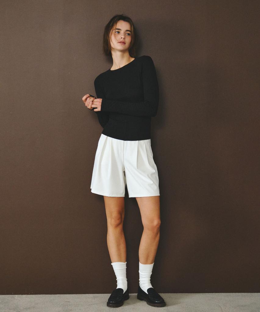 FORMATIVE Flex Bermuda Shorts (Fmpt13As)_Ivory