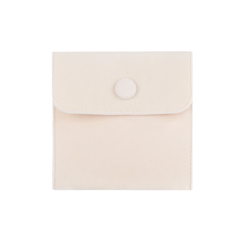 Portable Velvet Snap Jewelry Packaging Bag Bracelet Bag Storage Pouch Necklace Wrapping Bag