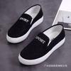 Cloth Shoes Spring Single Shoes Canvas Flat Bottom Non-slip One Pedal Lazy Board Shoes