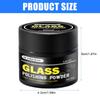 Versatile Glass Polish Powder Glass Care Powder Glass Surfaces Scratch Remover for Scratch Repair & Maintenance on Window