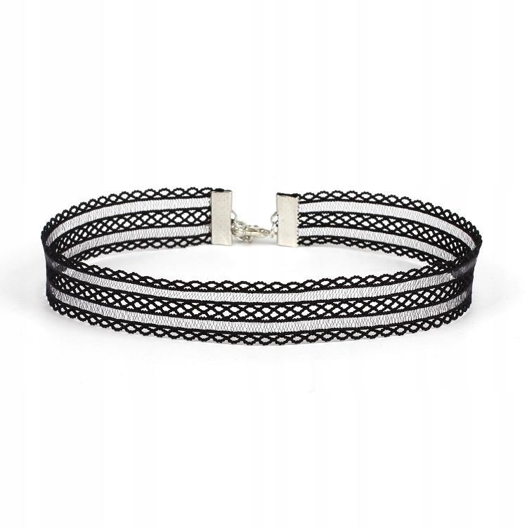Choker Lace Embroidery Black Necklace Gothic Ch09