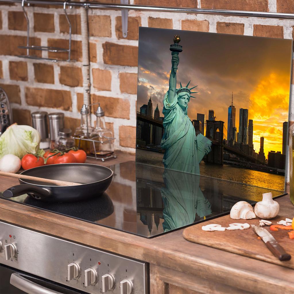 Glass Hob Protector 60x52 City