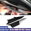 2Pcs Car Interior Door Handles Cover For BMW F01 F02 7 Series Front Rear Left+Right Doors Handle Pull Carrier Protective