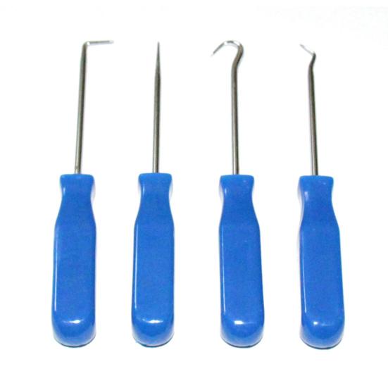 4Pcs Car Pick Hook Set Craft Hand Tools Oil Seal Gasket Puller O-Ring Remover