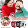 Scatola Regalo di Natale Fastidiosa con Viti, Scatola Regalo Grande, Scatola Scherzo con Viti, Scatola Regalo Stampata in 3D, Salvadanaio Regalo in Contanti, Scatola Puzzle per Risparmio Denaro
