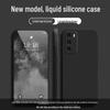 Huawei P40 Liquid Silicone Phone Case: Full Coverage, Drop Protection, Skin-Friendly, High-End, Solid Color.