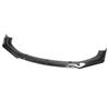 Glossy Carbon Fiber Look Car Front Lower Lip Chin Bumper Body Kits