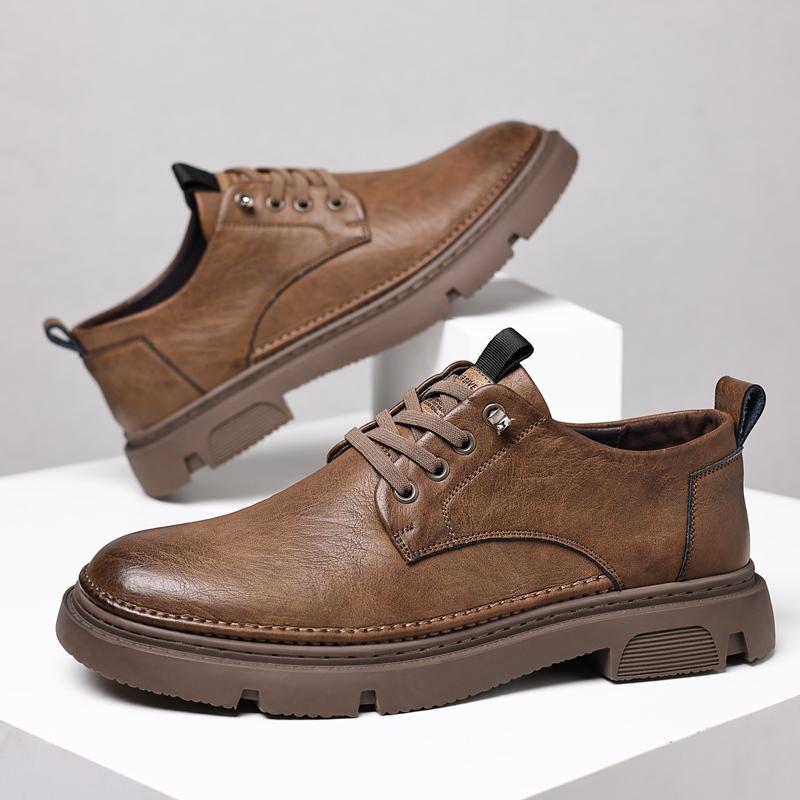 Klassische handgefertigte Herren-Freizeitschuhe Echtes Leder Oxford-Schuhe Heißer Verkauf Männliche formelle Kleidung Schuhe Freizeitspaziergang Business-Schuh