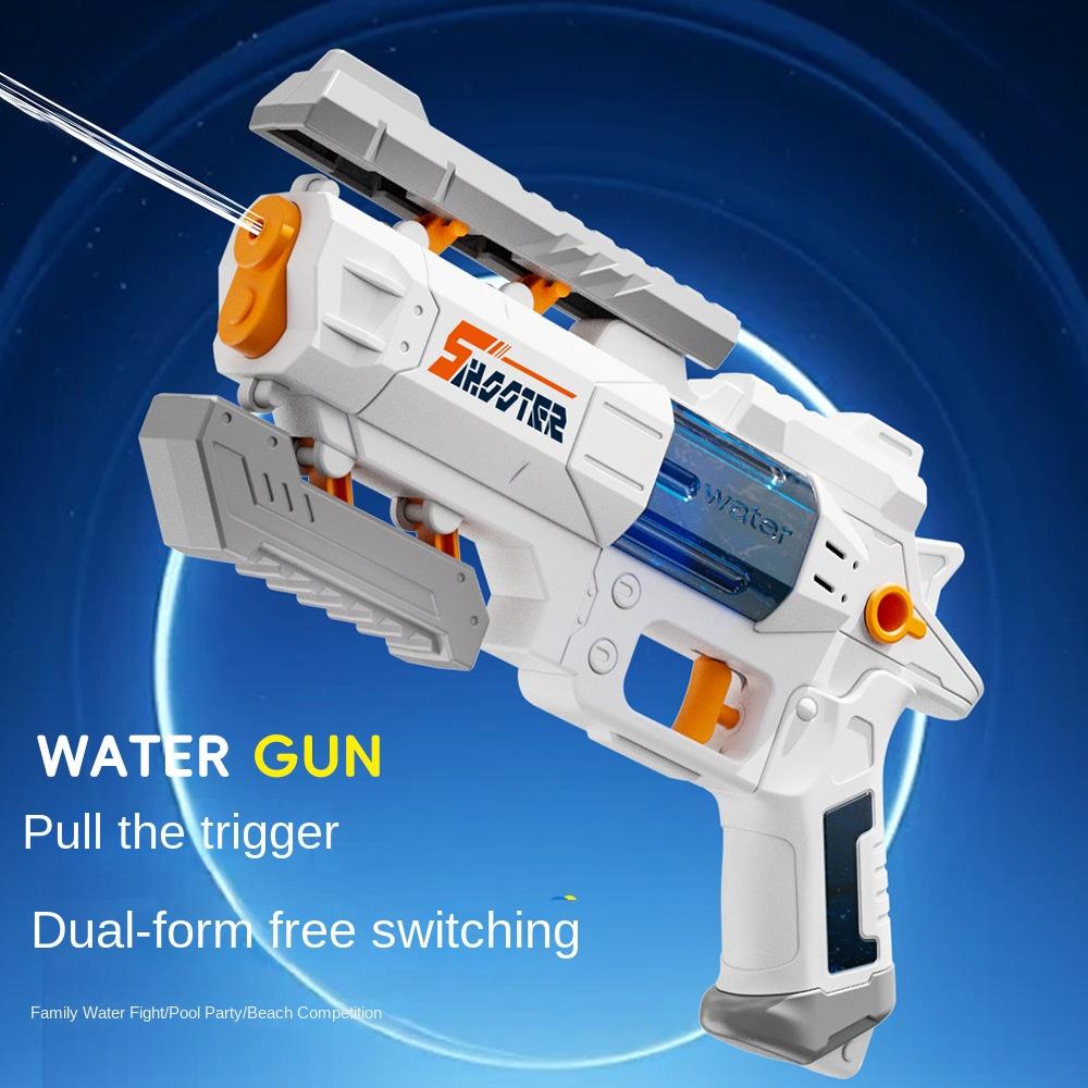 Deformation Water Guns Pistol Toy Squirt Guns Warm Season Pool Beach Shooting Games Outdoor ToysWater Blaster Pistol Designed for Children Adult