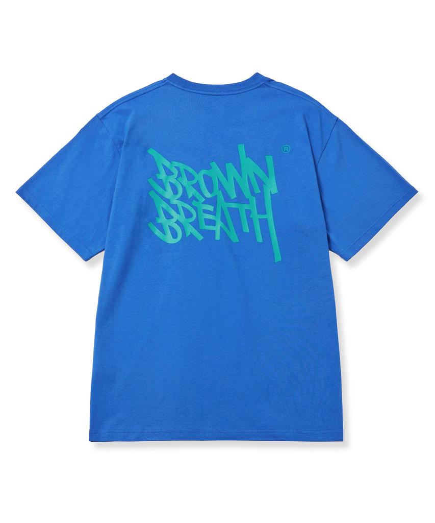 BROWNBREATH Tag Tee - Blue