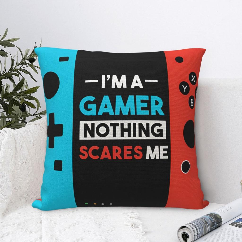 Games Console Pillowcases Polyester Car 90s Gaming Cushion Cover Funny Home Decoration Throw Pillow Case 45*45