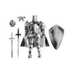 Durable Multi-Jointed Medieval Soldier Model Movable Joint Knight Hinge Action Figure Rotatable Joint Knights Armored 3d Action Figure