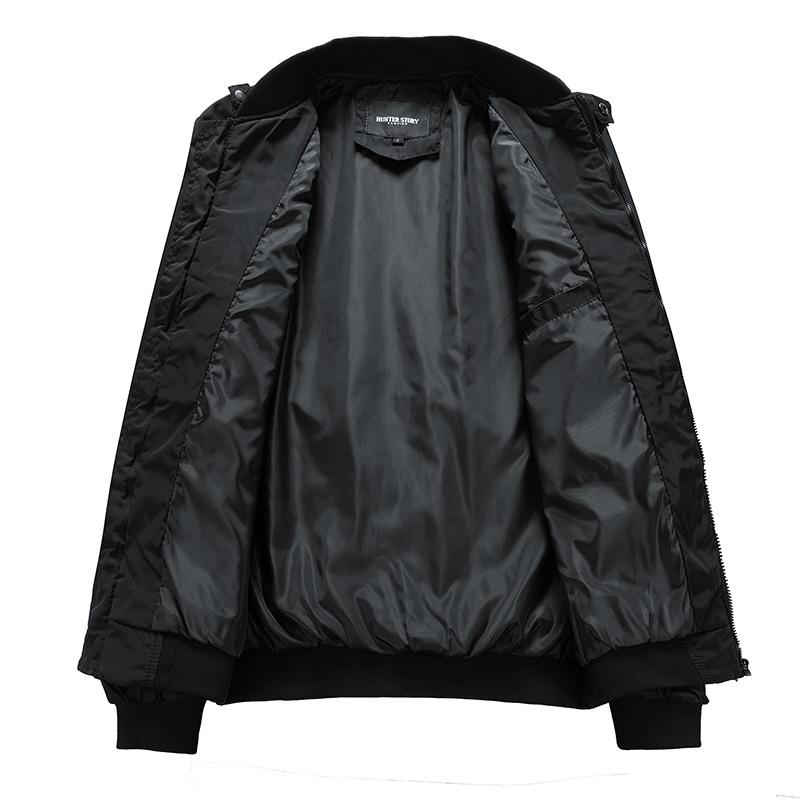 Fashion New Autumn Stand Collar Jacket Man Bomber Jacket Mens Windbreaker Jackets Coat Men's Clothing Casual Slim Jacket