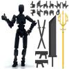 Doll 13-joint Movable 3D Printed Doll Toy 3rd Generation Dummy Doll DIY Full Body Decompression Artifact