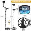 Waterproof Underground Depth Yellow Gold Detector MD910B Metal Detector Professional Treasure Hunter Detector Metal Pinpointer