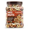PrettyNutty Healthy Nutmix 500g, suszone migdały, czarne rodzynki, orzechy nerkowca, żurawina, czarne daktyle i wiele więcej. (Opakowanie słoików)