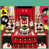 Mickey Mouse Minne Kids Birthday Party Supplies Decor Balloon Banner And Tableware Set