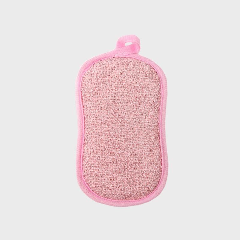 4 pièces Éponge de Lavage Double Face en Fibre de Bambou Grattoir Ustensile de Nettoyage de Vaisselle Hôtel Fournitures de Nettoyage de Cuisine Chiffon à Récurer Essuie-tout Magique