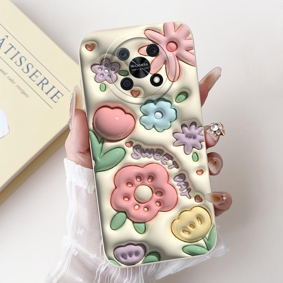 New Casing For Huawei Nova Y90 Cover Fashion Rabbit Phone Case For Huawei Nova Y90 NovaY90 CTR-LX1 Shockproof Soft Back Cover