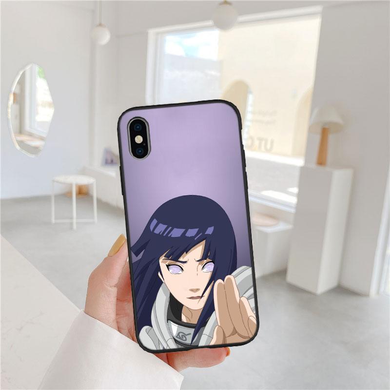 LO66 Naruto Hyuuga Hinata Soft Shell Phone Case for Xiaomi Poco C40 C50 C51 C55 C65 C71 C75 F3 F5 F6 F7 M2 M3 Pro Ultra