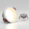 Recessed Anti-glare LED Downlight Dimmable 220V 110v Round Ceiling Lamp White Black Spot Light Home Living Room Bedroom Lighting