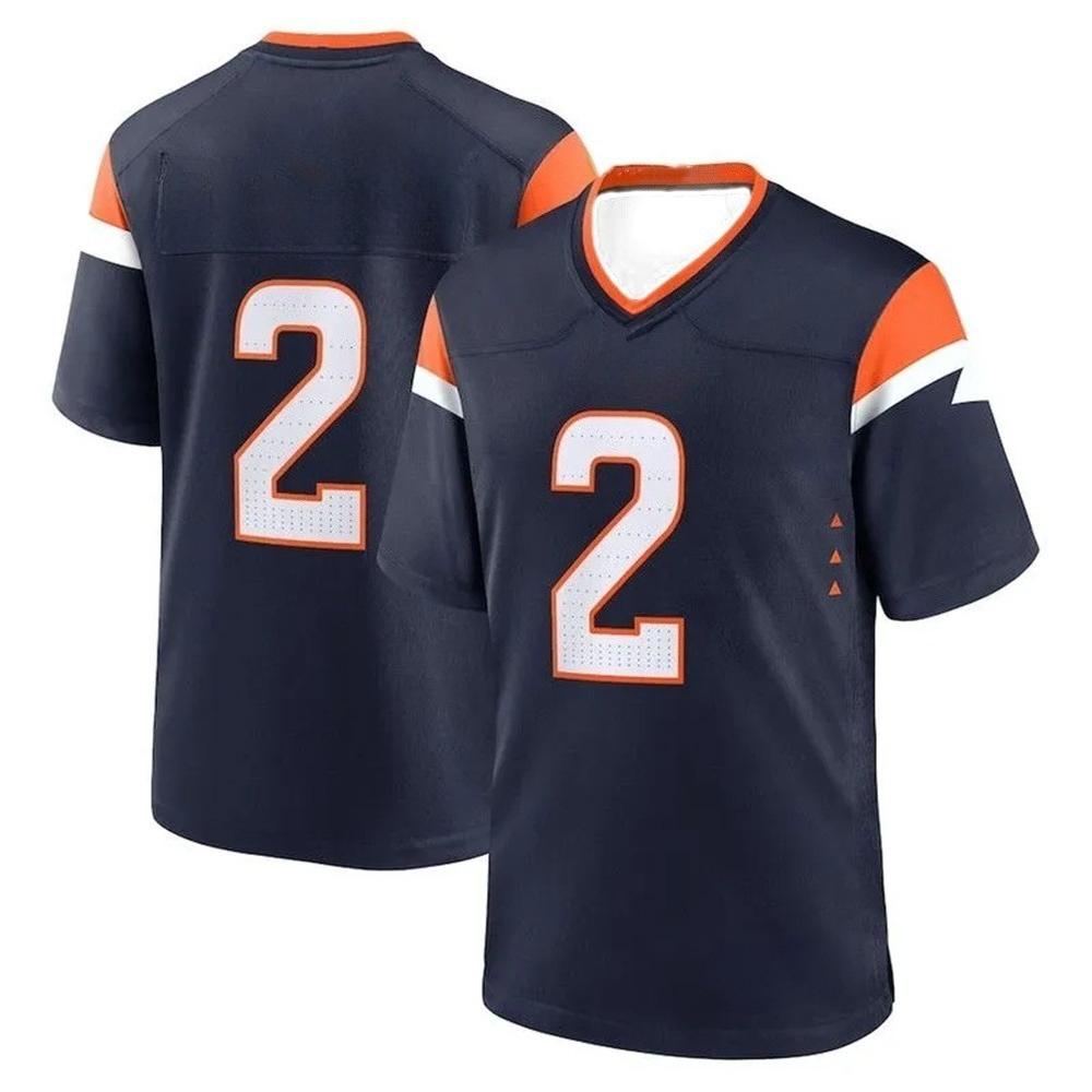 Summer Rugby Short Sleeve Denver Adult Men's and Women's Broncos Training Wear T-Shirt Children's Sportswear Casual Tops