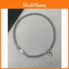 Mens Minimalist Titanium Steel Necklace With Geometric Design For Street Style Men Women