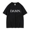 Rapper Kendrick Lamar DAMN Gleiche Grafik Damenbekleidung T-Shirt Herren Kurzarm Rundhals Druck Pullover T-Shirt 33357