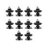 10Pc Door Trim Panel Clips Fastener Fixing Rivets for Ford Focus II C-MAX KUGA I