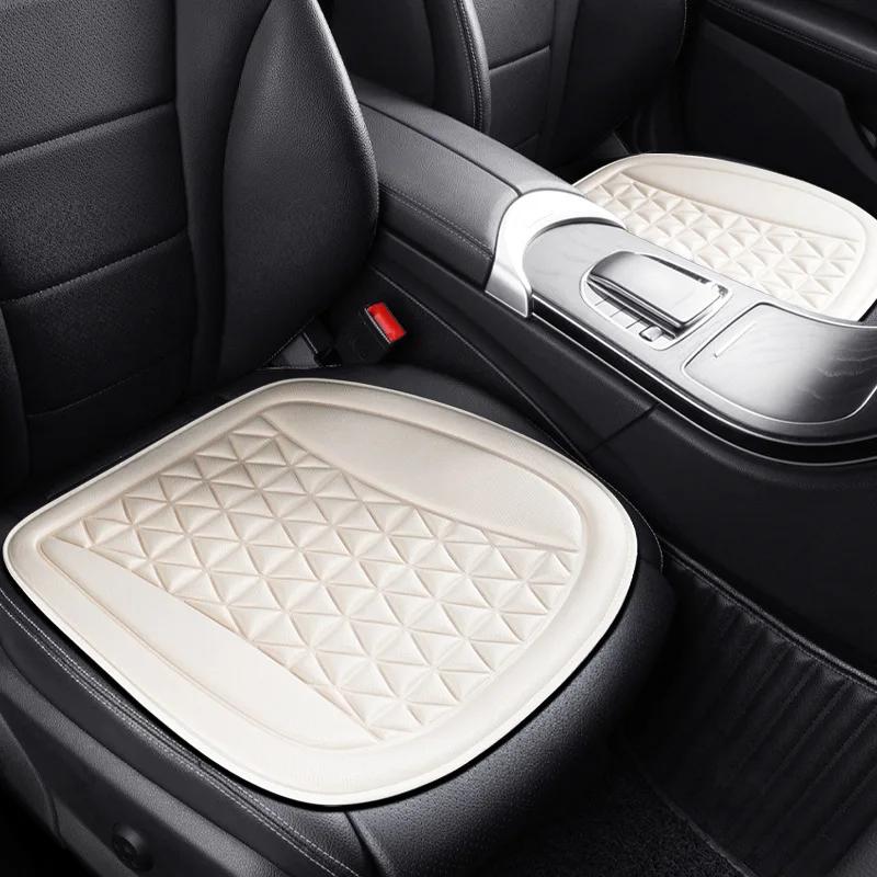 Car Seat Cushion Driver Seat Cushion with Comfort Memory Foam & Non-Slip Rubber Vehicles Office Chair Home Car Pad Seat Cover