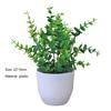 Planta de frunziș artificial Realistic Multifunctional Plastic Fadeless Vivid Simulation Bonsai Home Garden Wedding Decoration