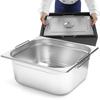 Gastronormbehälter GN 12 mit versenkbaren Griffen 325x265x150mm 95L Hendi 817346