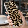 Leopard Print Case For Samsung A57 S26 Ultra A37 A17 A56 A36 A26 A16 A55 A35 A25 A15 A54 5G S21 FE S22 S23 S24 S25 Plus Clear TPU Soft Cover