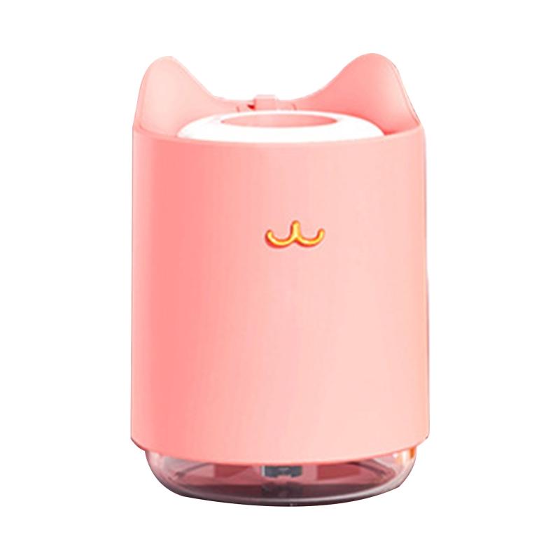 USB Desktop Humidifier with LED Light Aromas Essential Oil Diffuser