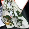 140*35cm Women Spring Summer Autumn Mulberry Silk Scarf Ribbons Shawl Long Scarf Neckerchief