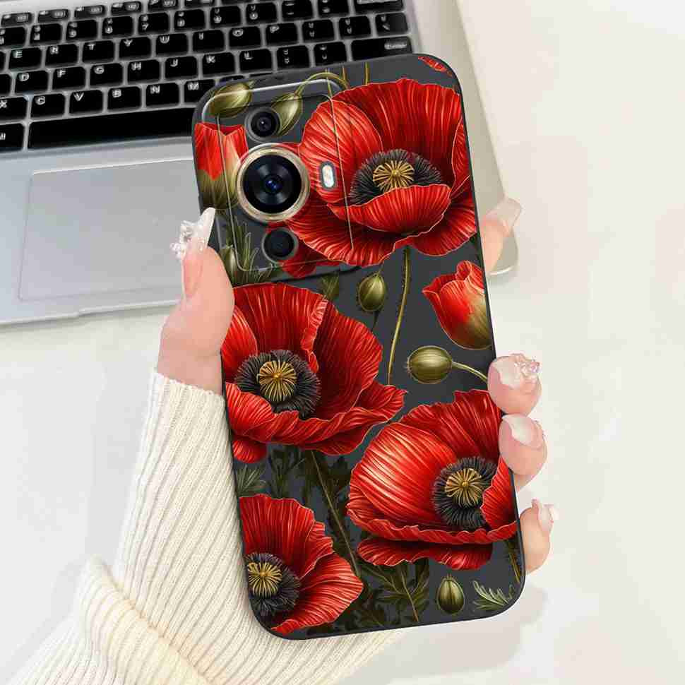 Colorful Flower Butterfly For Huawei Nova 11 Pro Case Silicone Soft TPU Cover Case For Huawei Nova 11 Nova11 Pro Shell