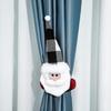 Yousheng 1 Pc Christmas Curtain Buckle Santa Snowman Curtain Tiebacks Cartoon Doll Curtain Holdback Fastener for Home Window Decoration