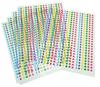 Crystal Stickers 2150 Pcs 3D Various Color Shapes