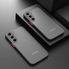 Suitable for Samsung S24 Ultra Mobile Phone Case for Men S23 New S10 Full Inclusive Anti Fall Frosted Note20 Silicone Hard Case