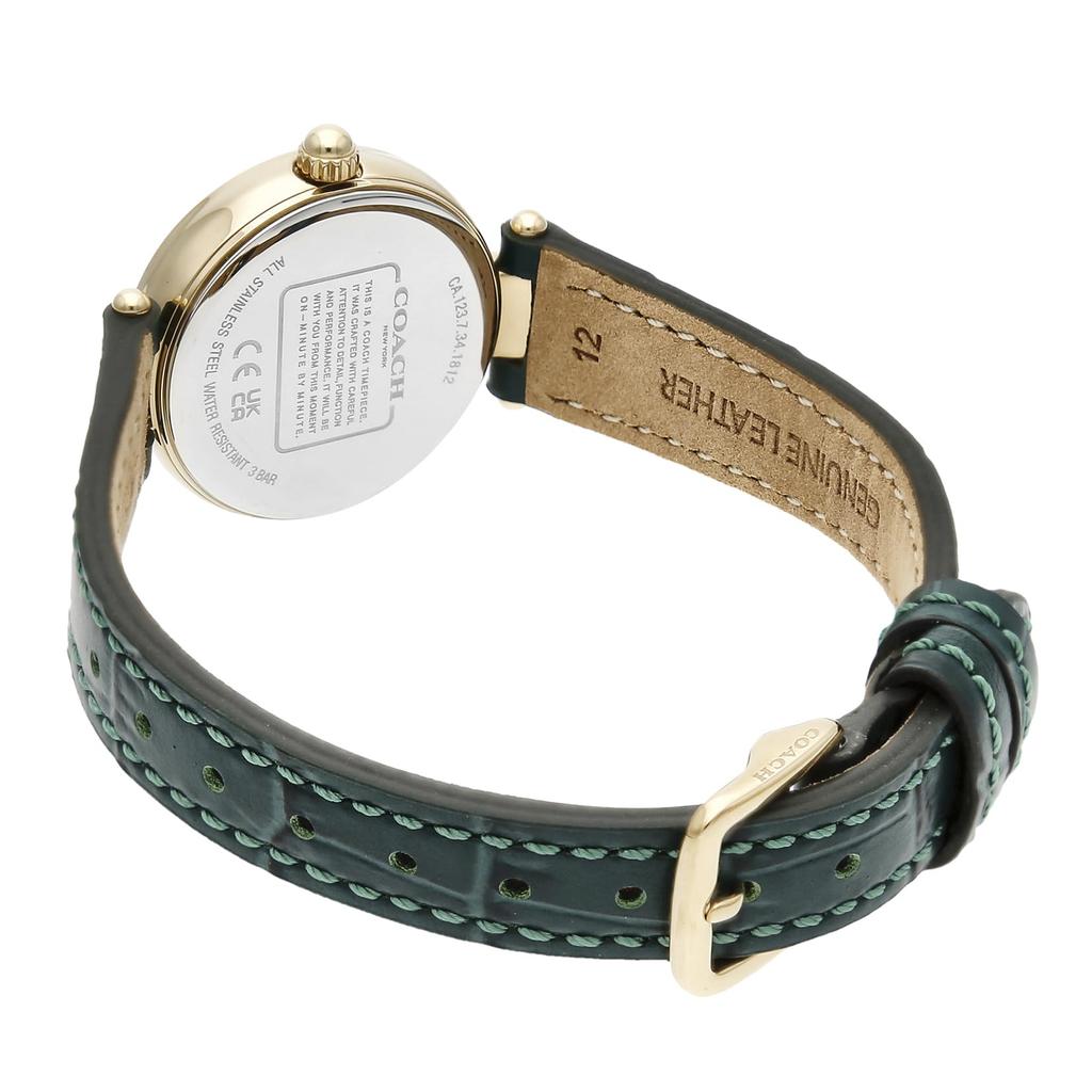 Watch PARK Park Green Pearl Dial Stainless Steel Quartz 25MM Watch 14503534 Green [Coach] Women's [Item]