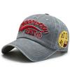 2022 Summer Women Men Baseball Cap Fashion Letter Embroidery Snapback Hat Vintage Washed Cotton Unisex Hip Hop Sun Hat Casquette