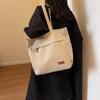 Borsa in tela Borsa a tracolla da donna Borsa in stoffa per studenti Borsa tote portatile di grande capacità