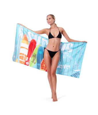 Microfiber Absorbent Quick-drying Beach Towel Printed Beach Towel Printed Swimming Beach Towel