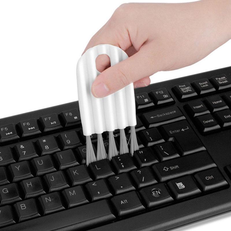 Multifunctional Keyboard Cleaning Brush Computer Cleaning Kit Soft Brush Keyboard Cleaner Corner Gap Duster Keycap Cleaner