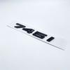 Chrome Black 730i 740i 745i 750i 760i ABS Emblem for BMW 7 Series F03 F04 G112 Car Tail Rear Trunk Logo Sticker Accessories Tx2
