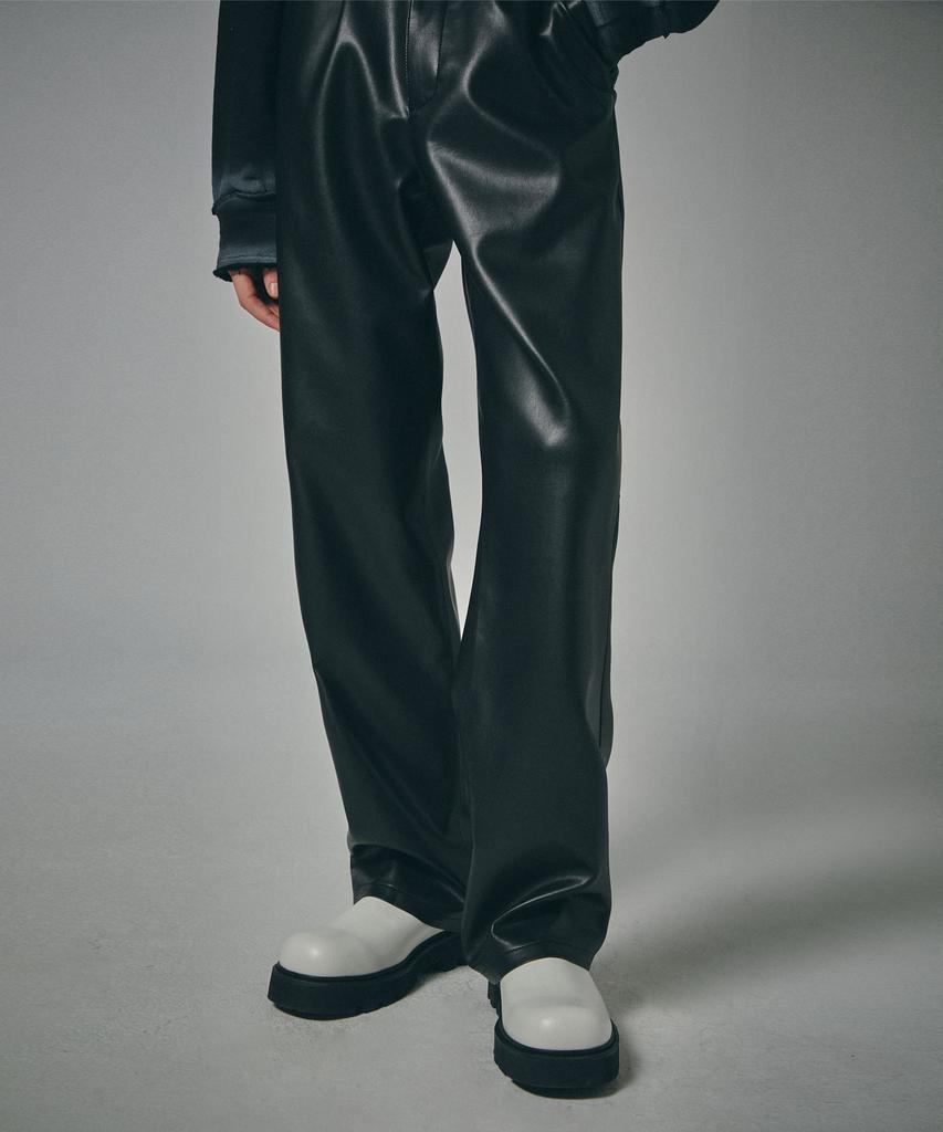 SPERONE Flow Line Leather Pants Men (Black)