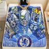 CFC Print FlAannel Blanket, High Quality Comfortable for All Seasons, Home Decor, Warmth and Comfort