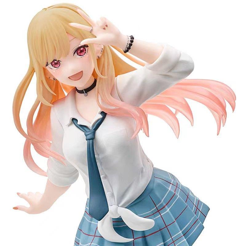 Schattige Anime My Dress Up Darling Kitagawa Figuur Schooluniform Staand PVC Actiefiguur Model Speelgoed Cadeau